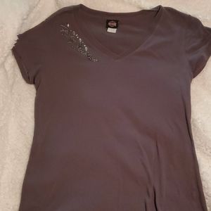 Harley-Davidson women's top w/skulls